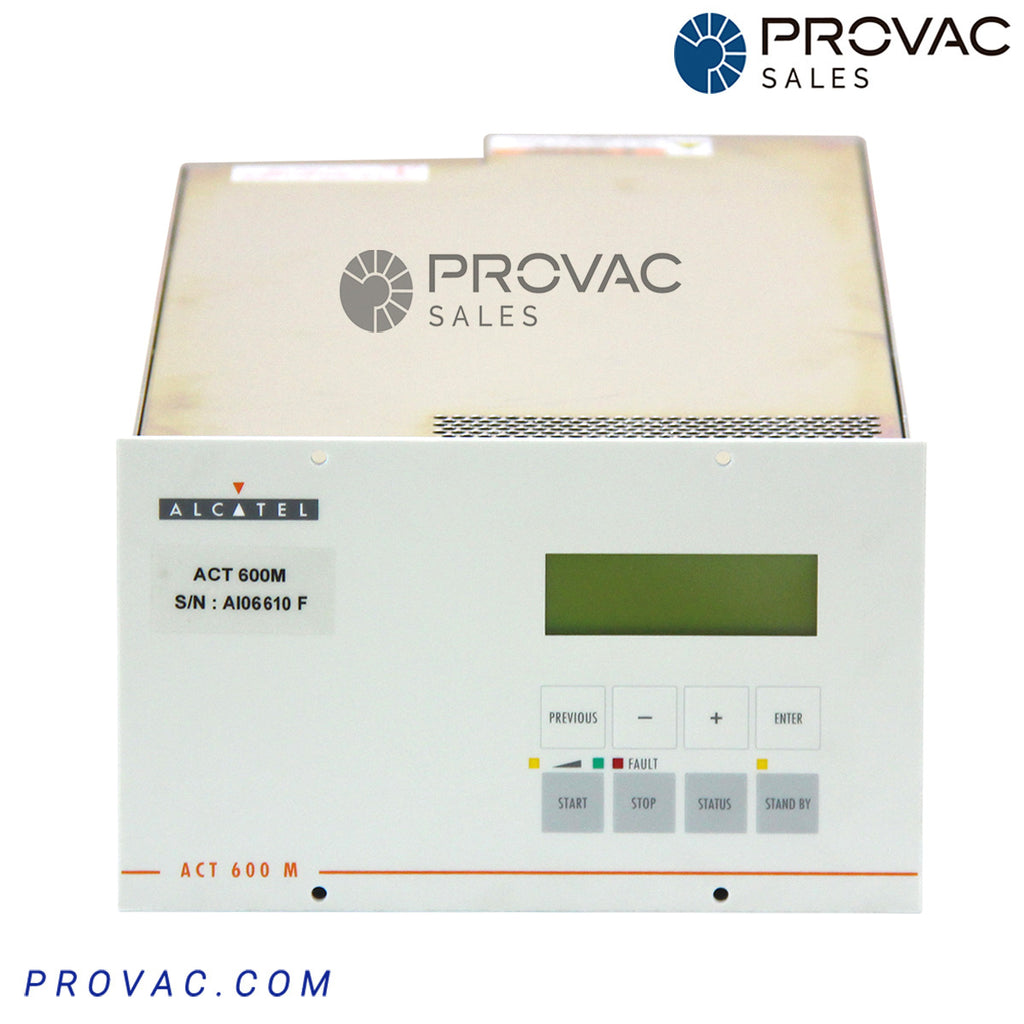 Alcatel Adixen ACT 600m Turbo Pump Controller | Rebuilt | Provac Sales