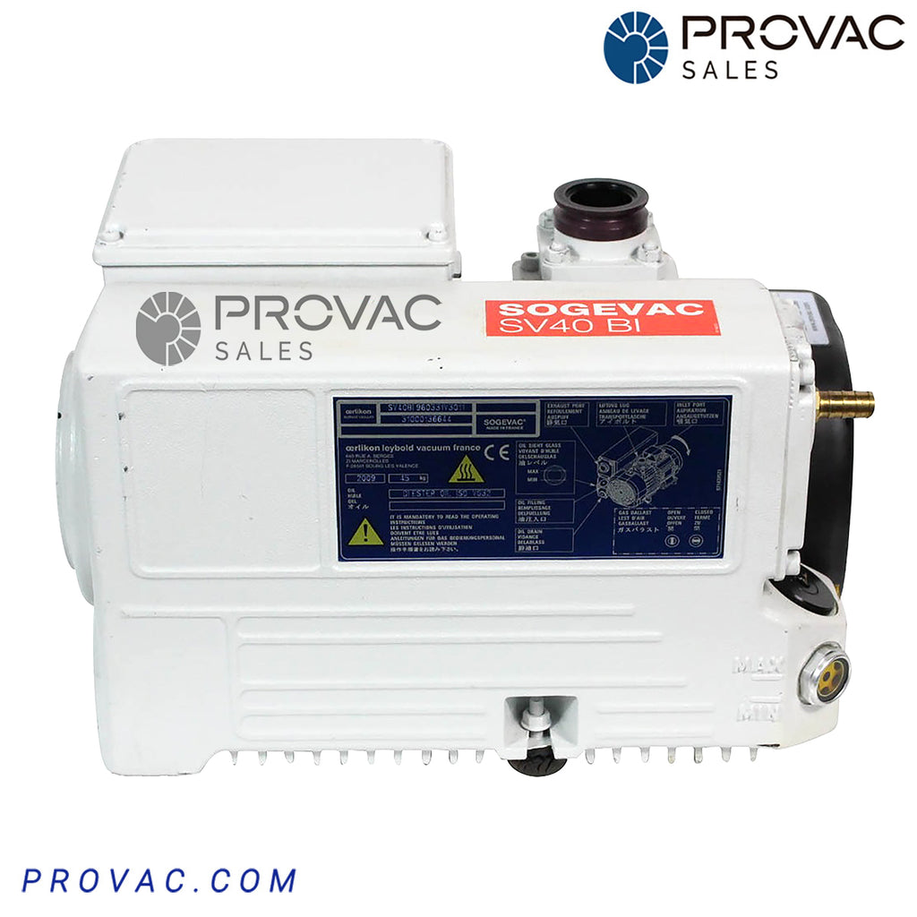 SABBATICAL ルピネL Leybold Sogevac SV-40BI Rotary Vane Pump, Rebuilt