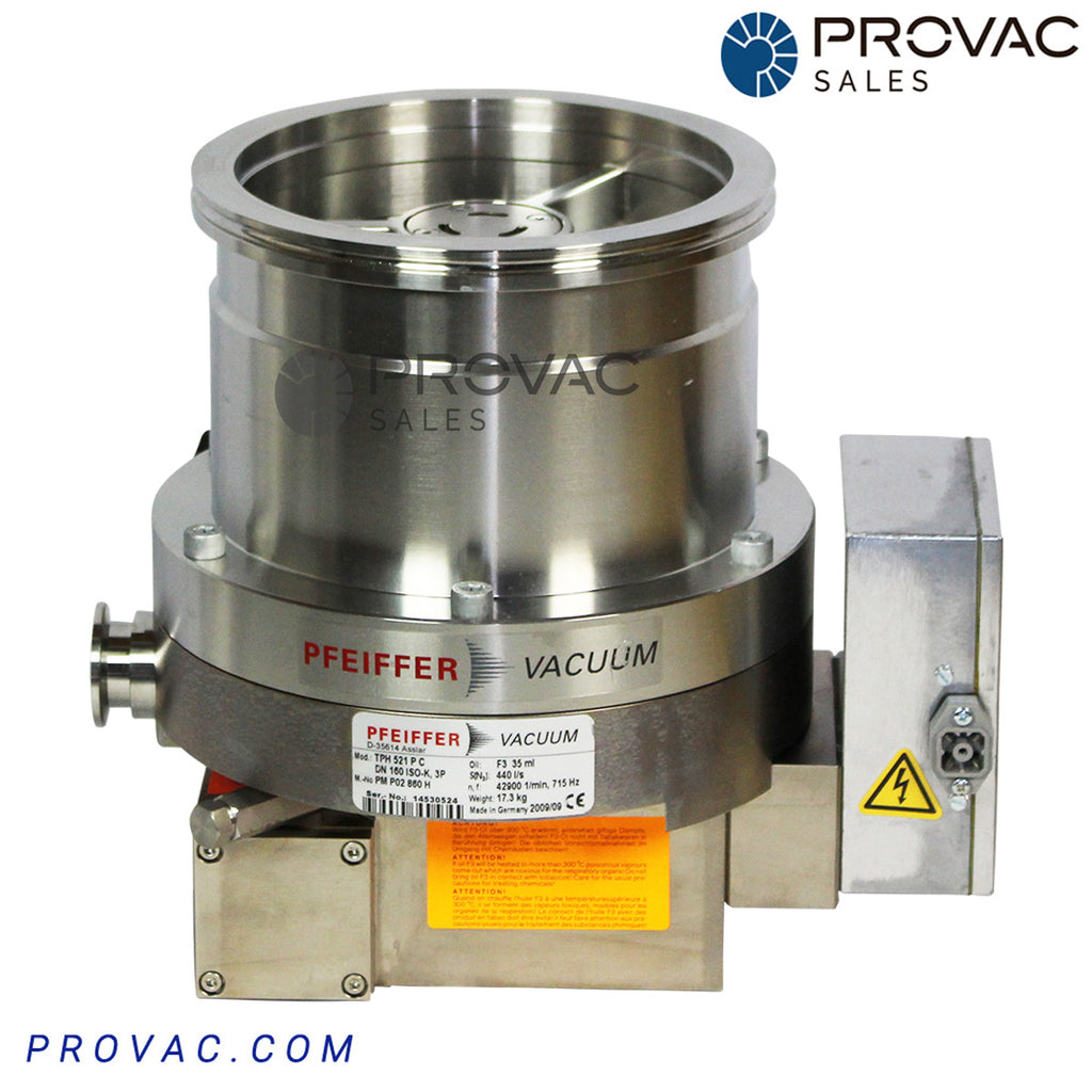 ププ Pfeiffer TPH-521PC Turbo Pump with TC600