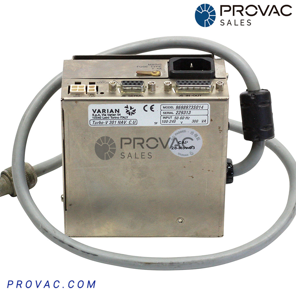 プロコン Varian TV-301 Turbo Pump Controller, P/N 9698973S010, Rebuilt