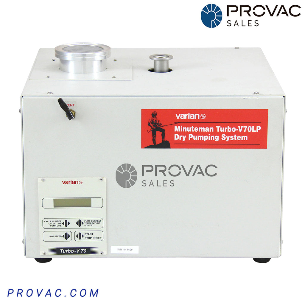 Varian Minuteman TV-70LP Pumping Station, Rebuilt