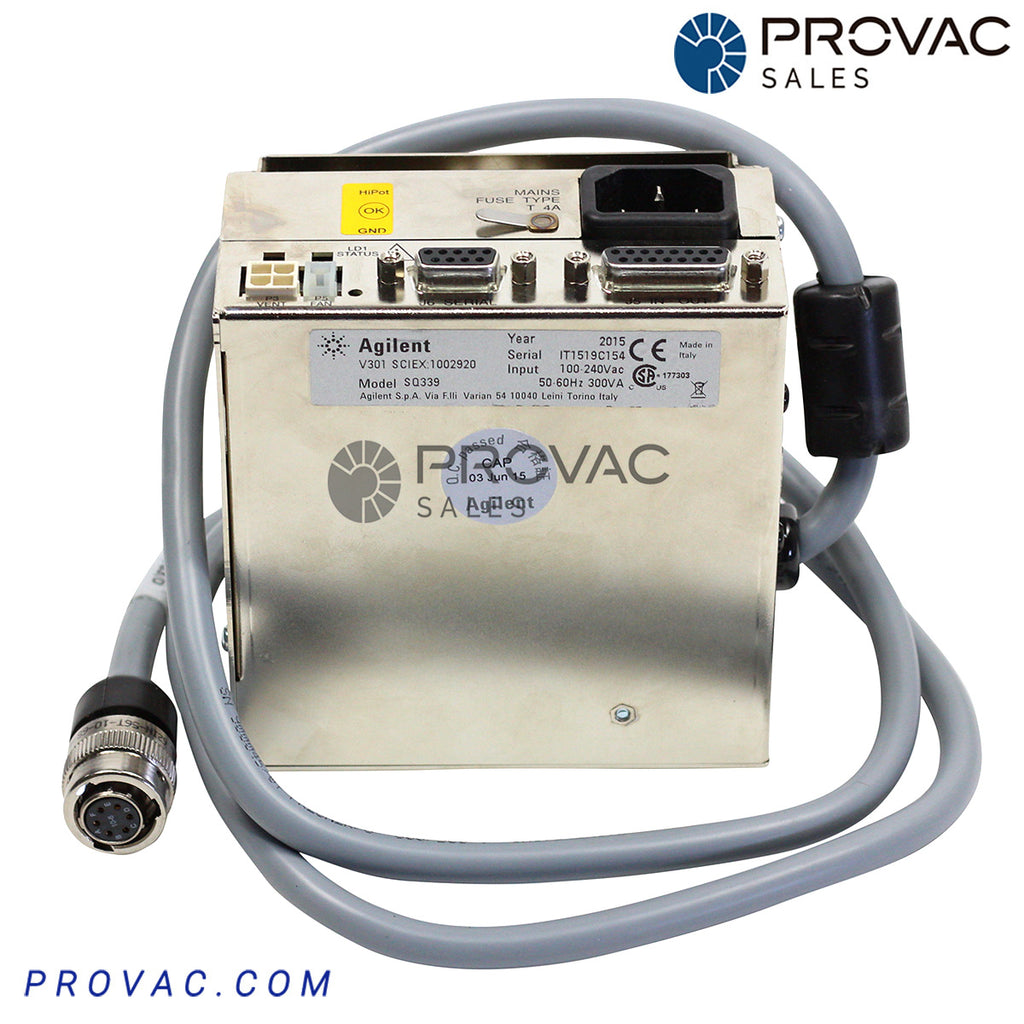 Varian TV-301 Turbo Pump Controller, P/N SQ339, Rebuilt Varian TV-301 Turbo Pump Controller, P/N SQ339, Rebuilt