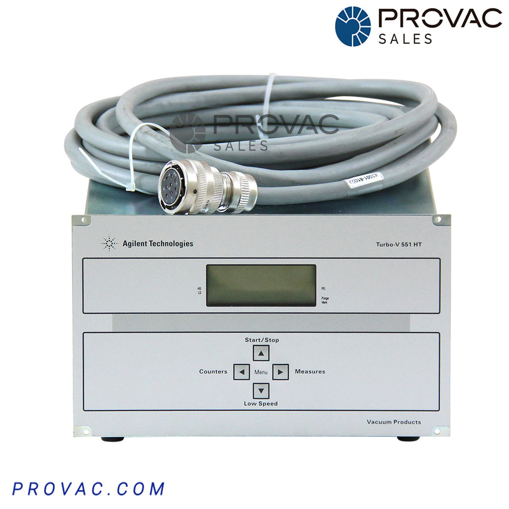 Varian TV-551 1/2 rack Turbo Pump Controller, Rebuilt