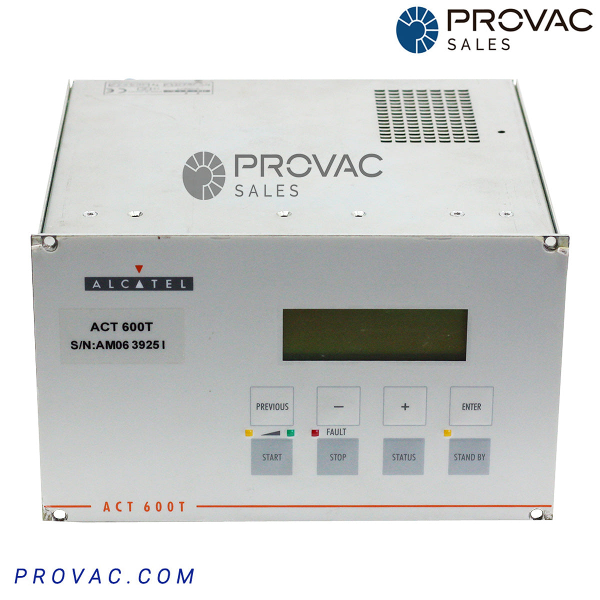 Alcatel ACT-600T Turbo Pump Controller, Rebuilt