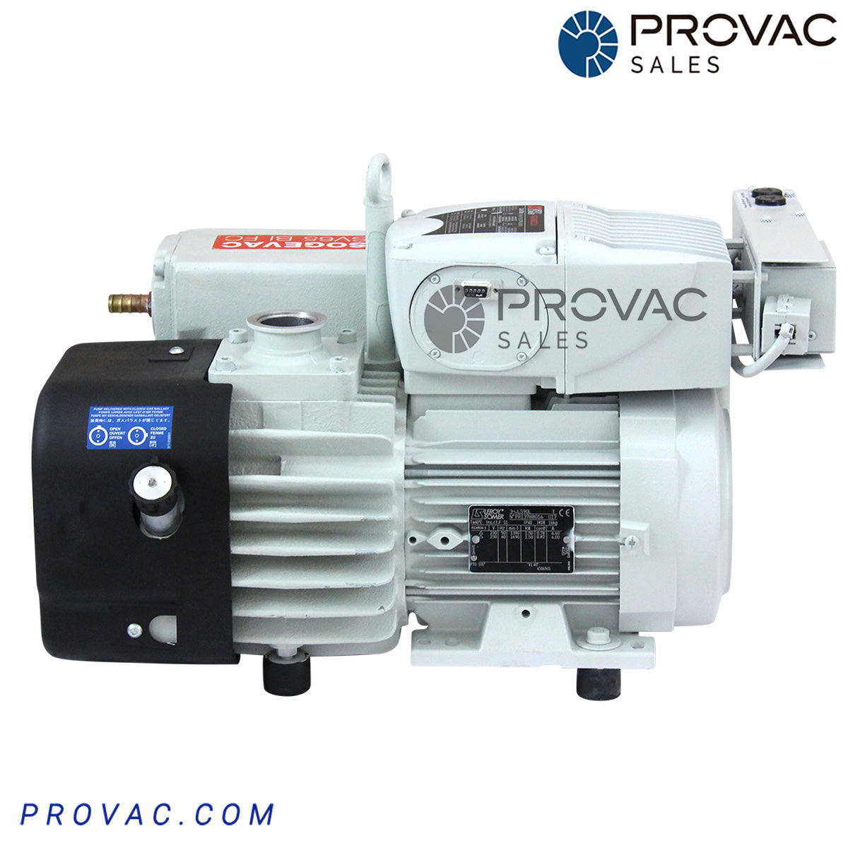 Leybold SV-65BIFC Vane Pump, 1P, P/N 960465V3001, Rebuilt