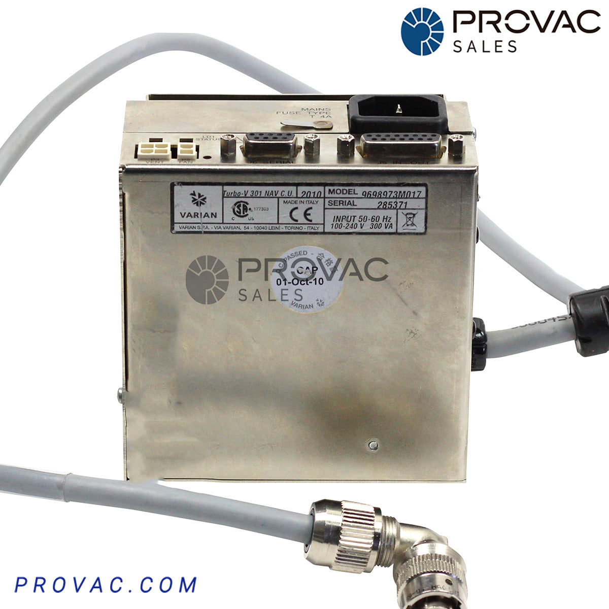 Varian TV-301 Turbo Pump Controller, P/N 9698973M017, Rebuilt