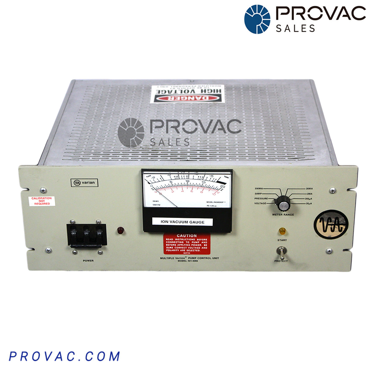 Varian 921-0066 Ion Pump Controller, Rebuilt